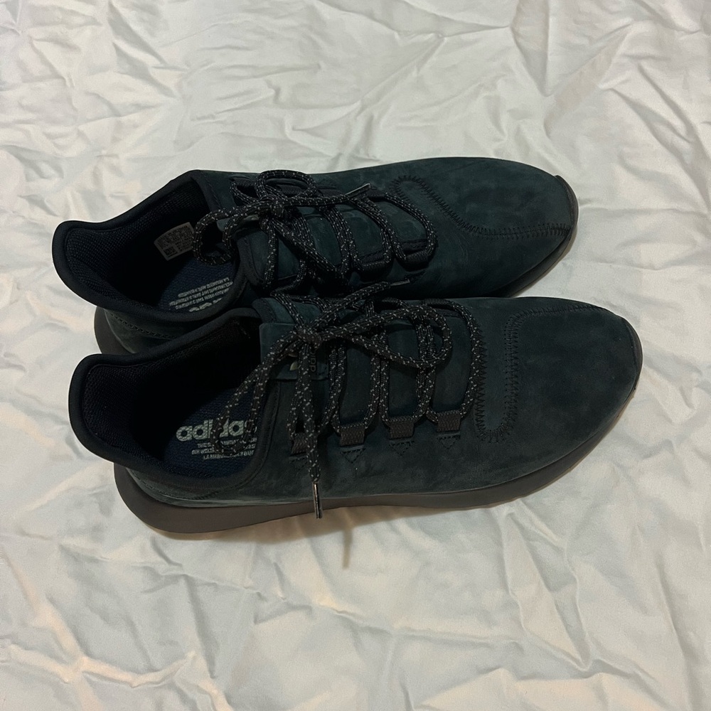 Men's Black Adidas Tubular X trainers
